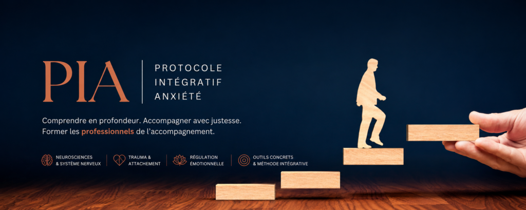 Bandeau présentant PIA - Protocole intégratif anxiété